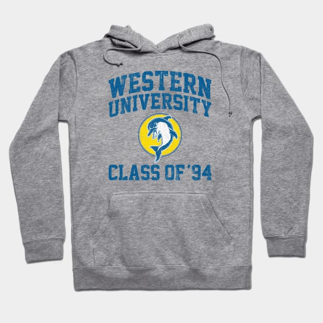 Western University Class of 94 (Variant) Hoodie by huckblade